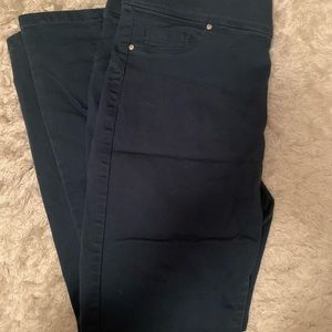 Blue Skinny Pants